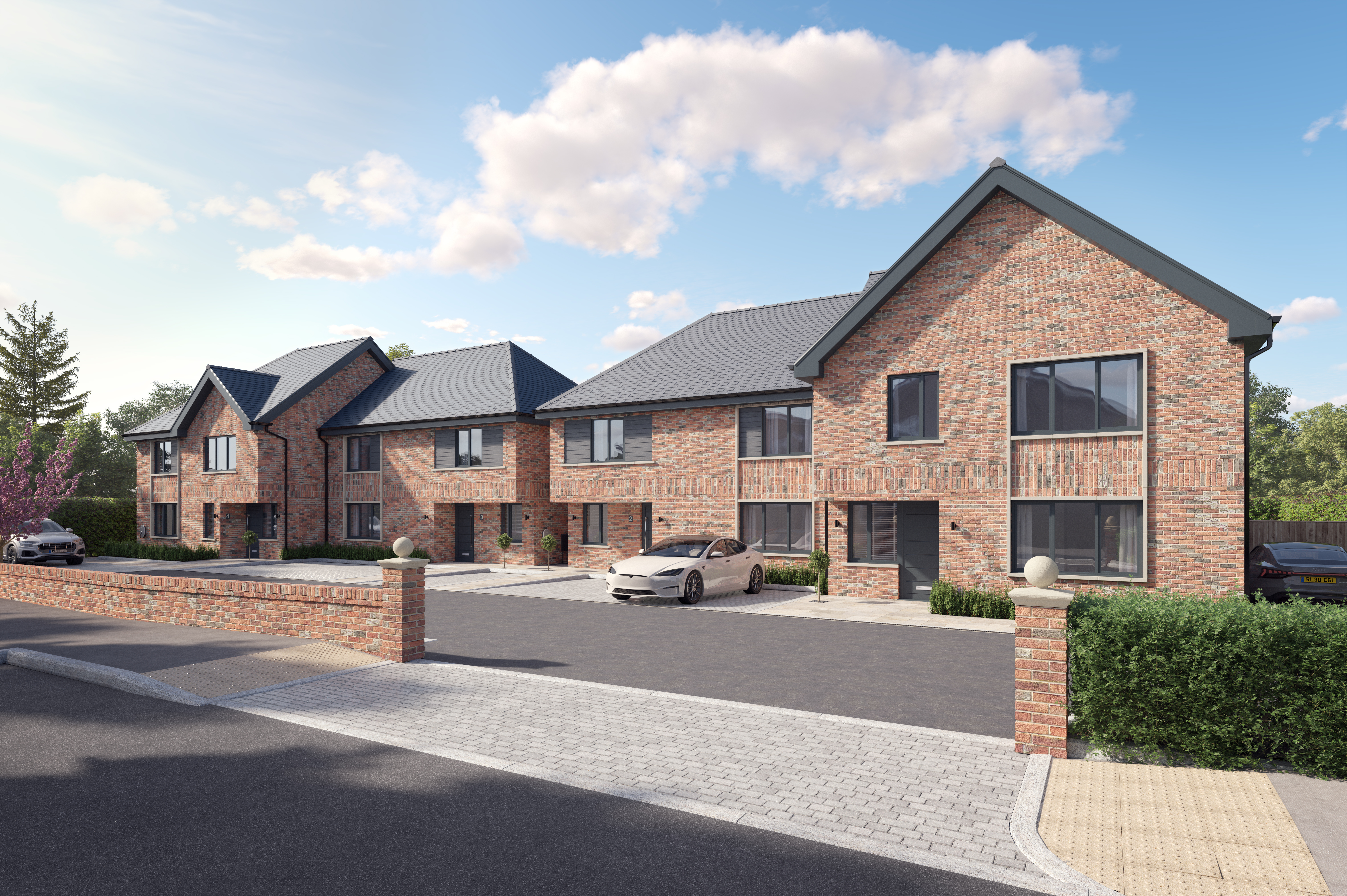 Manor Gardens development in Lymm by Macrane Properties