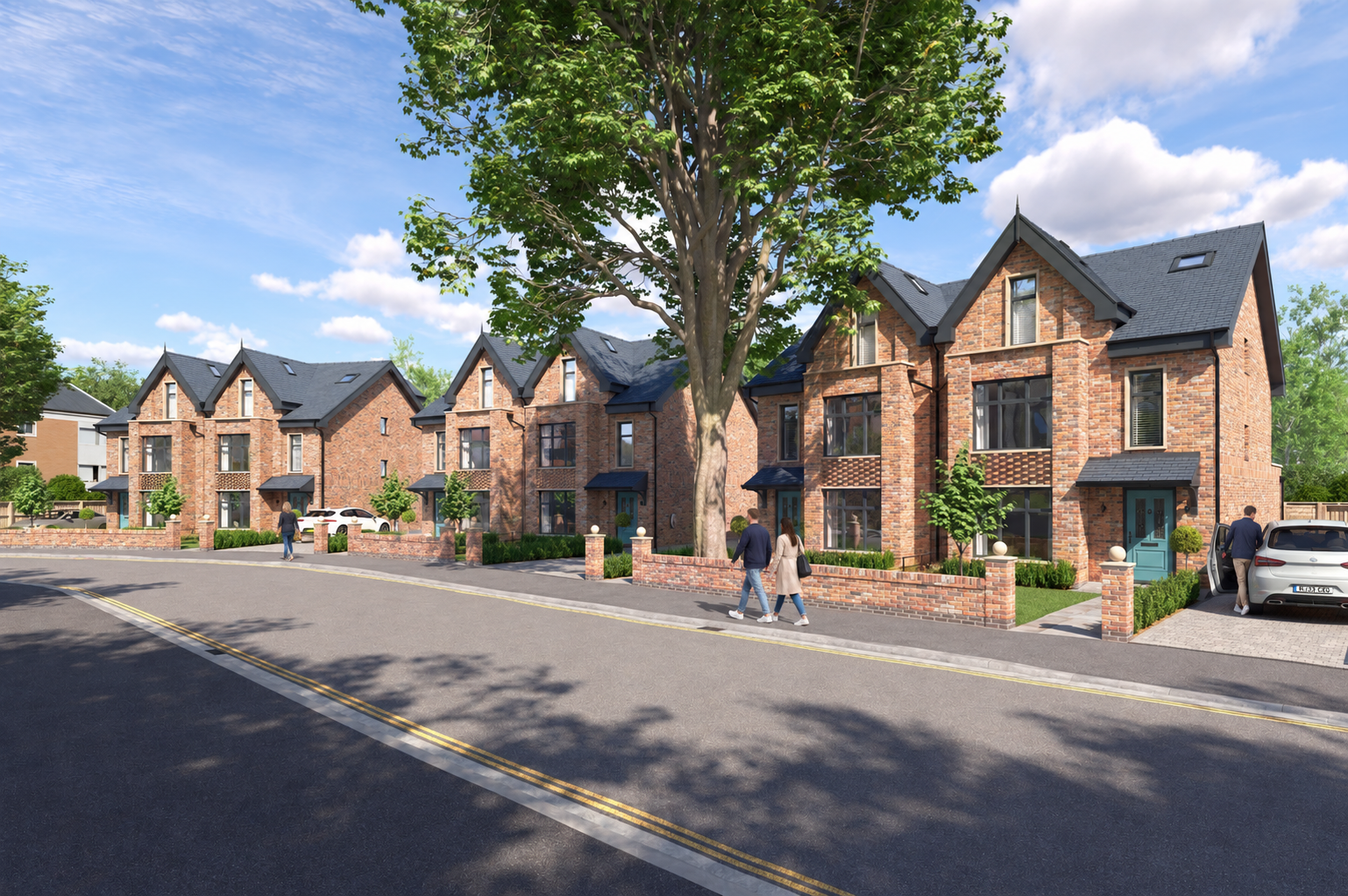 Manor Avenue development in Urmston by Macrane Properties