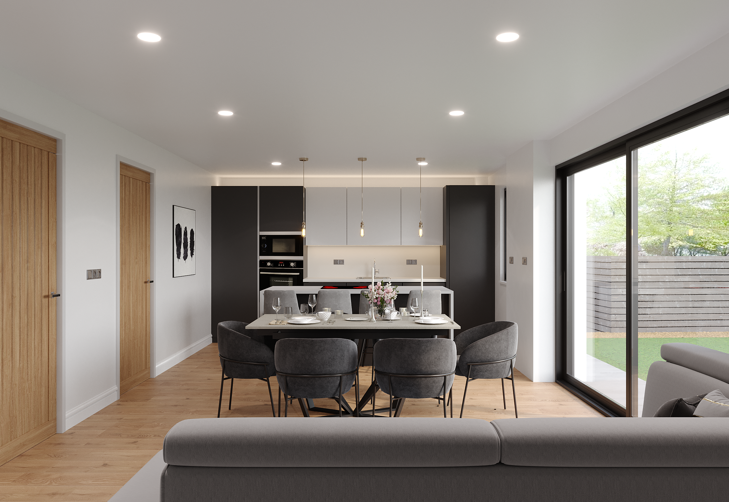 Carefully considered interior detail in a Macrane home